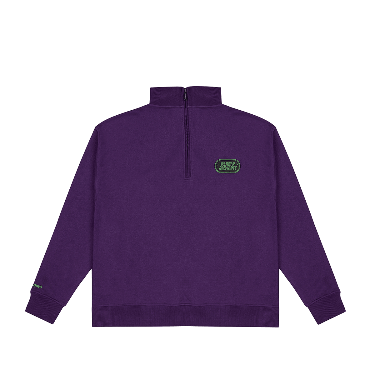 Purple Zip Sweatshirt