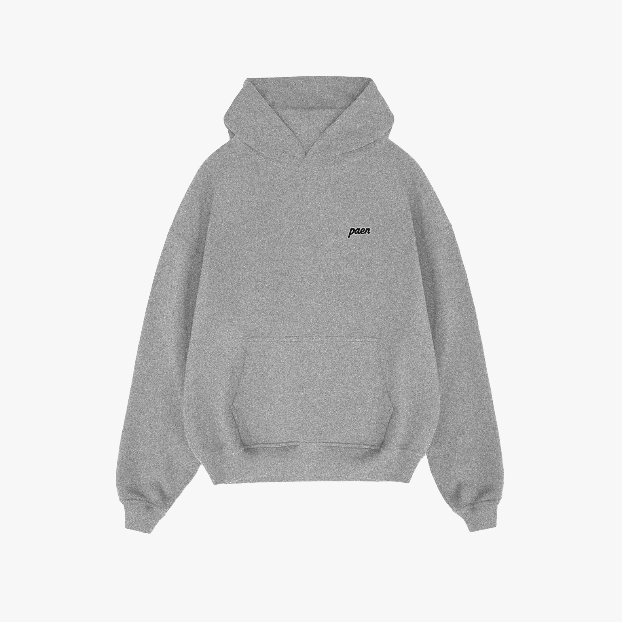 PAEN Basic Unisex Hoodie - Simli Gri