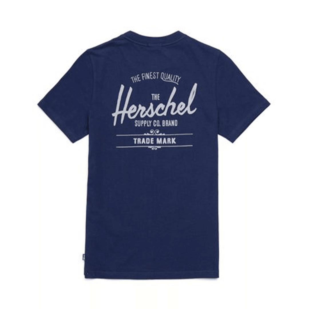 Herschel Tee Sam Classic Logo Peacoat Kadın T-Shirt