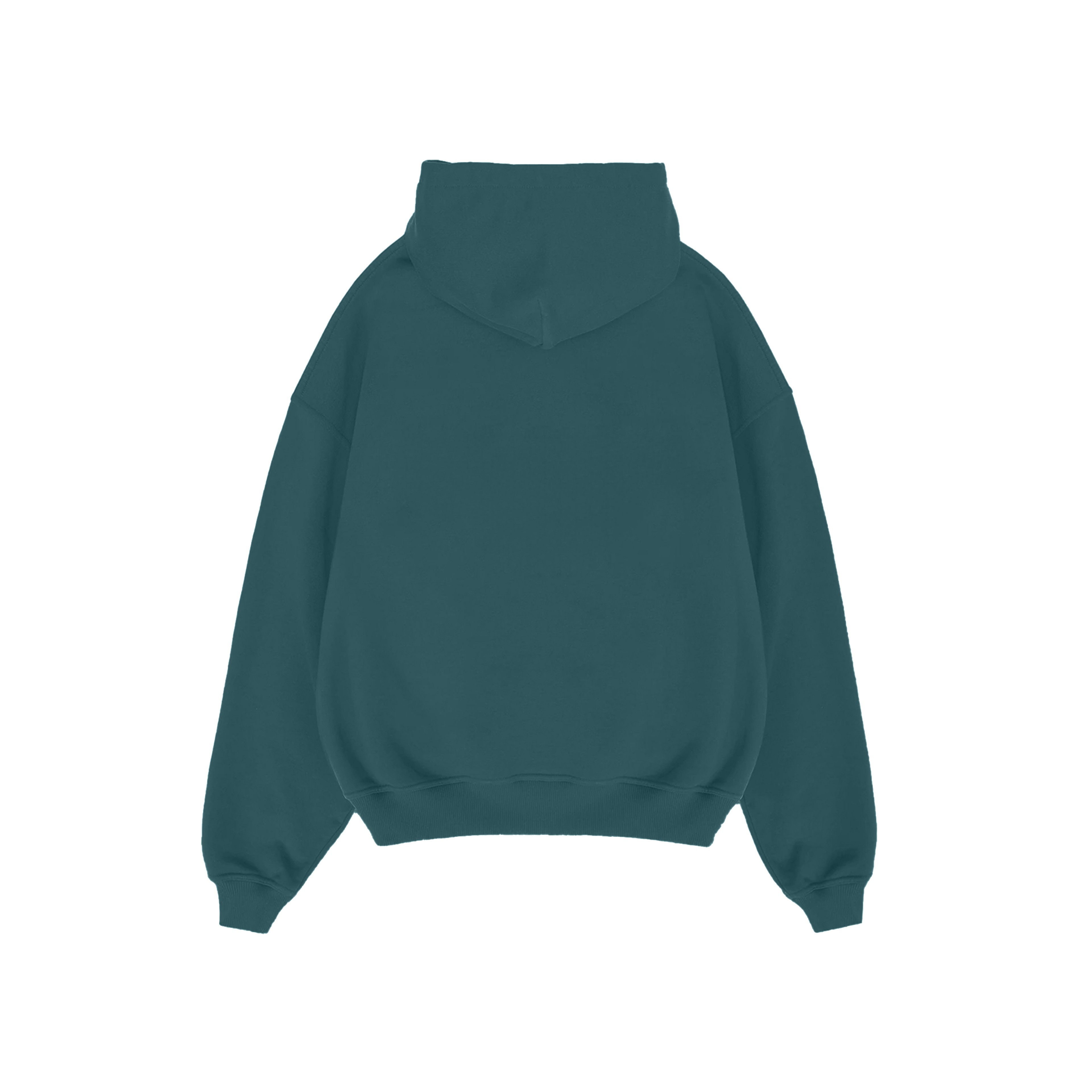 MUGO Basic Unisex Hoodie - Zümrüt Yeşili
