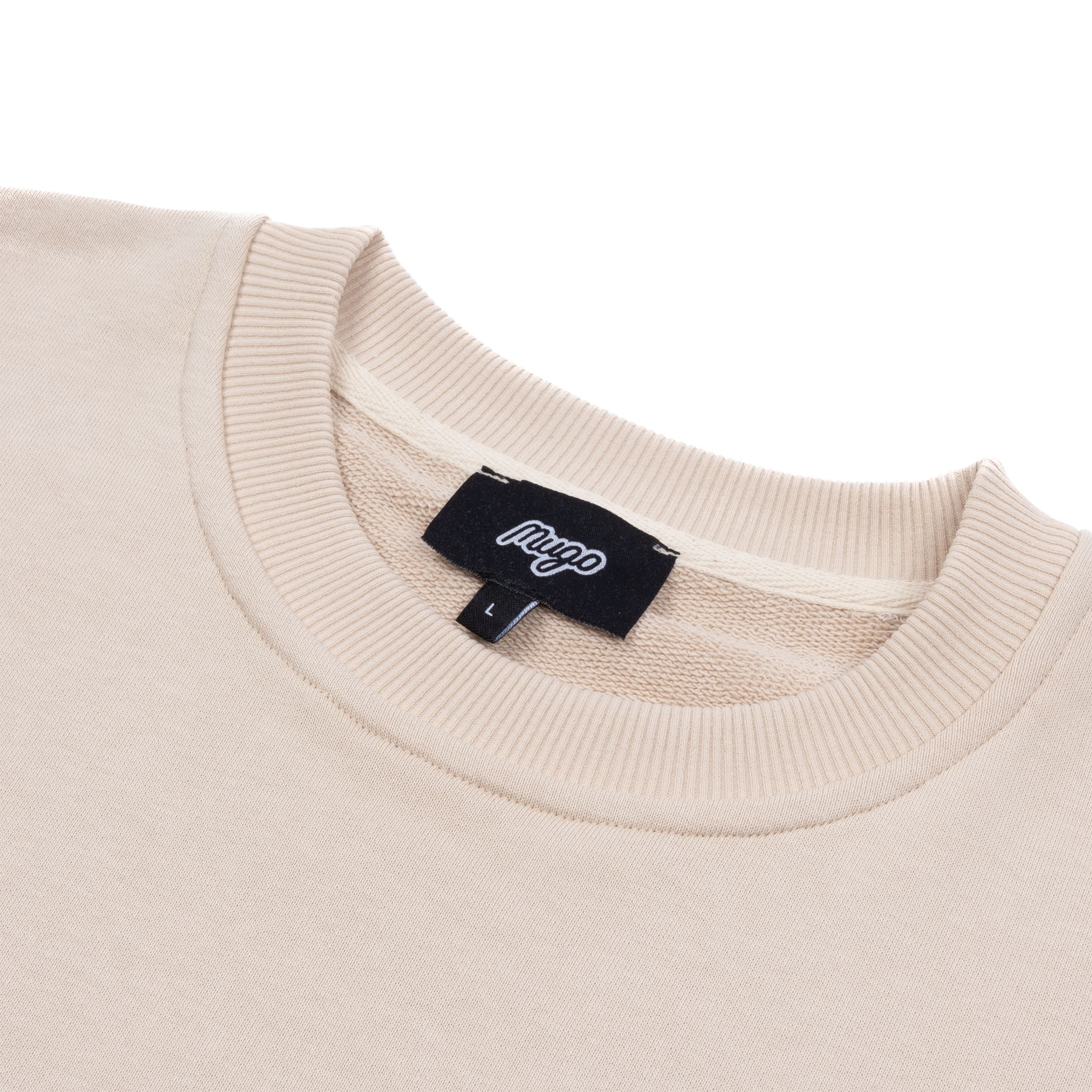 MUGO Basic Unisex Sweatshirt - Bej