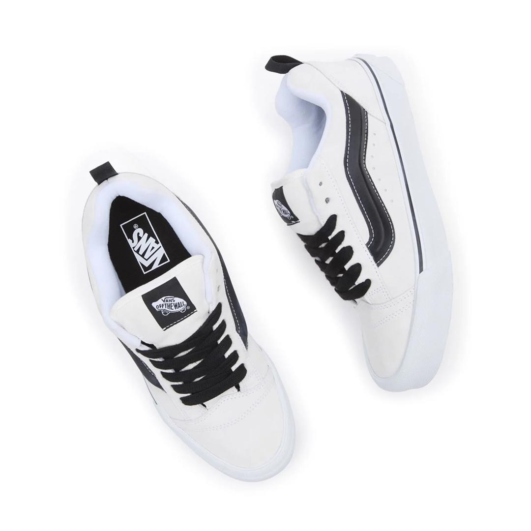 Vans Knu Skool White/Black Unisex Spor Ayakkabısı