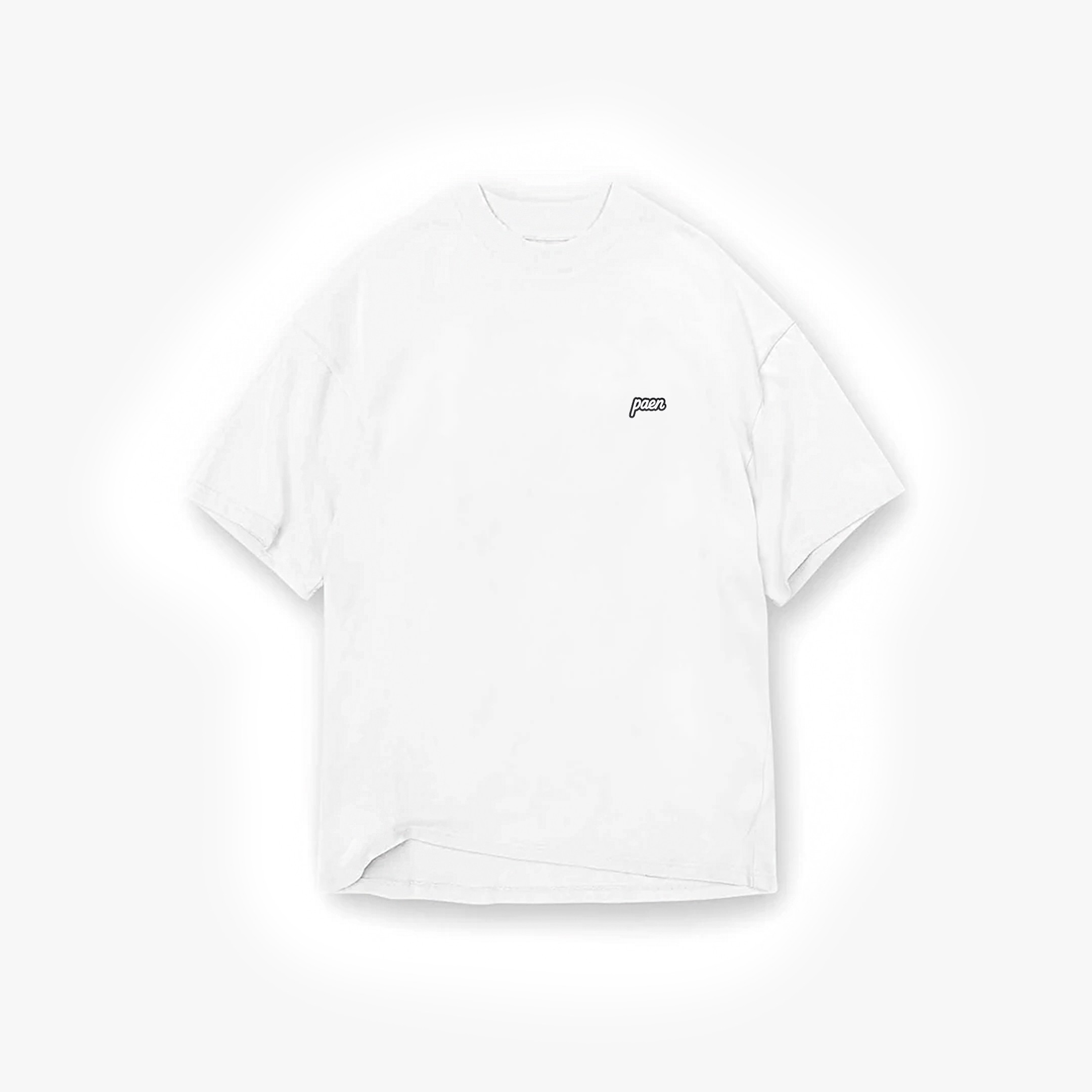 PAEN Basic Unisex Oversize T-shirt - Beyaz
