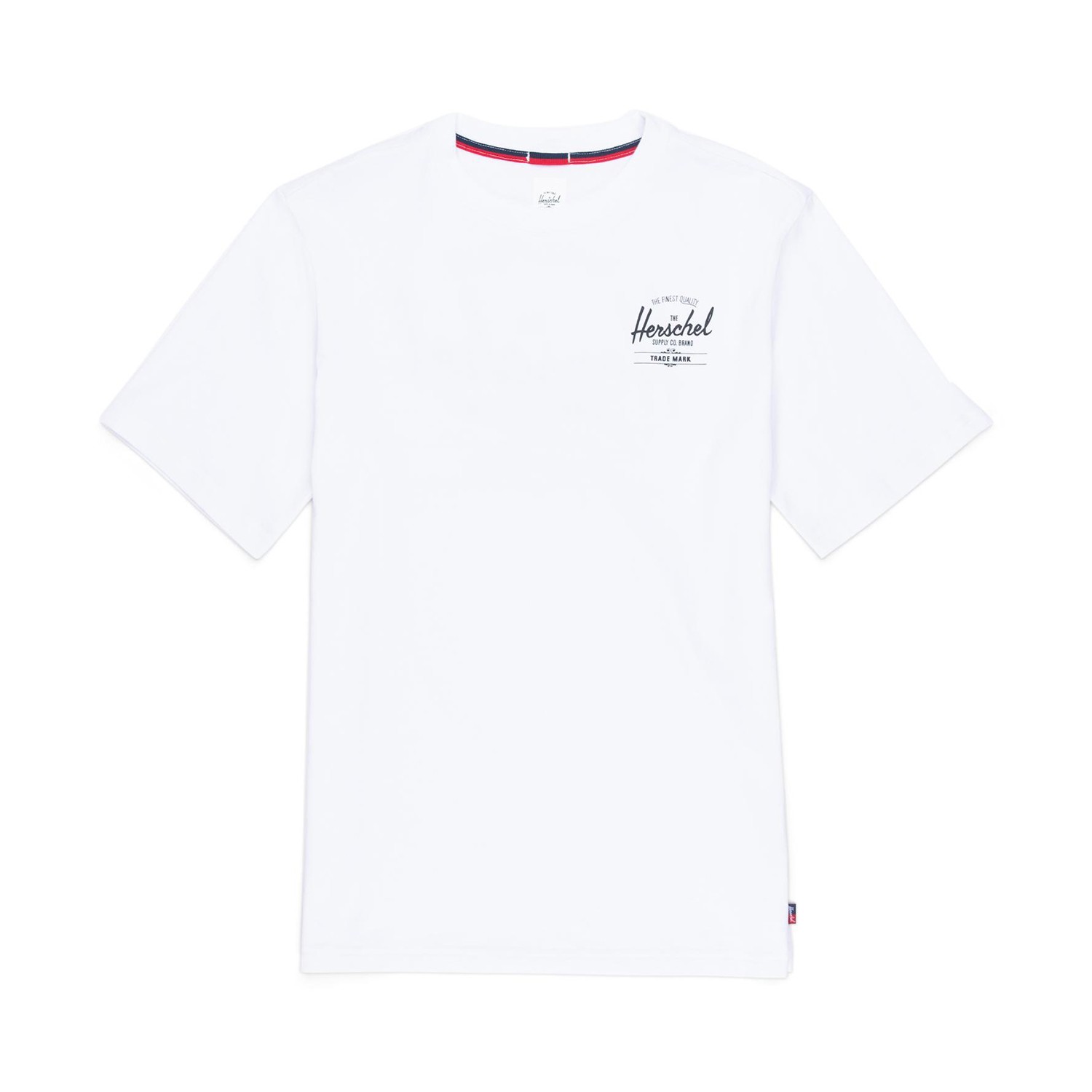 Herschel Tee Classic Logo Bright White/Black Erkek T-Shirt