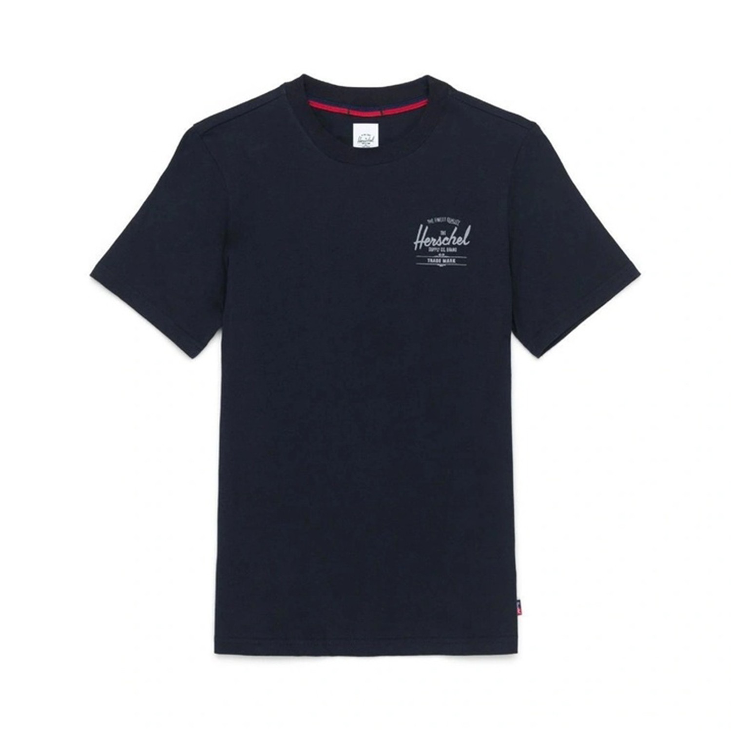 Herschel Tee Sam Logo Black/Grey Kadın T-Shirt