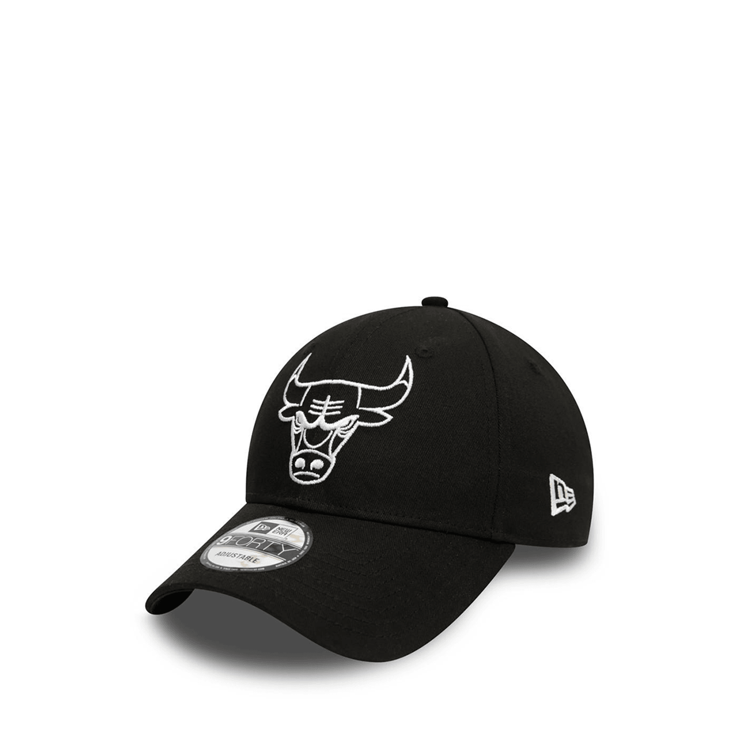 9Forty Chicago Bulls Essential Siyah Outline Unisex Şapka