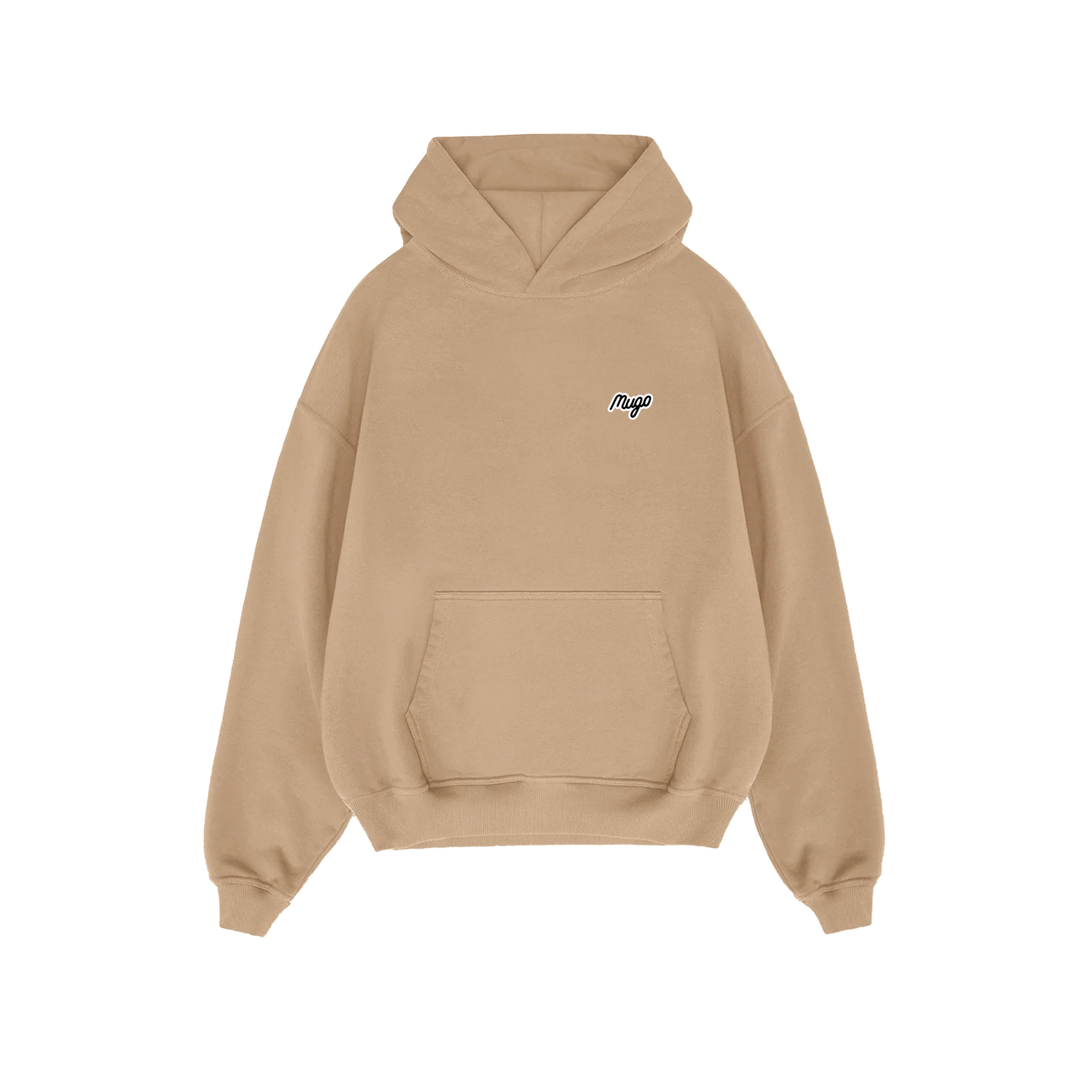 MUGO Basic Unisex Hoodie - Kum Rengi