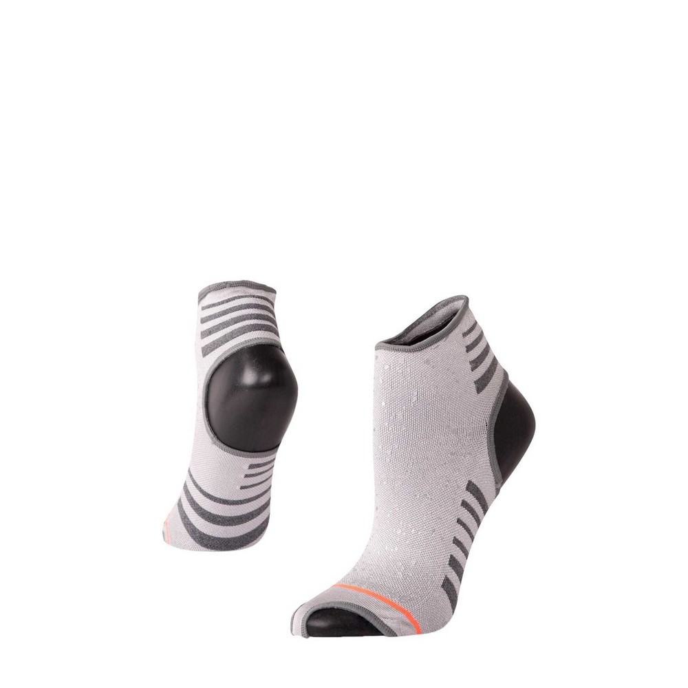 Stance Silver Yogi Toe Grey Kadın Yoga Çorabı