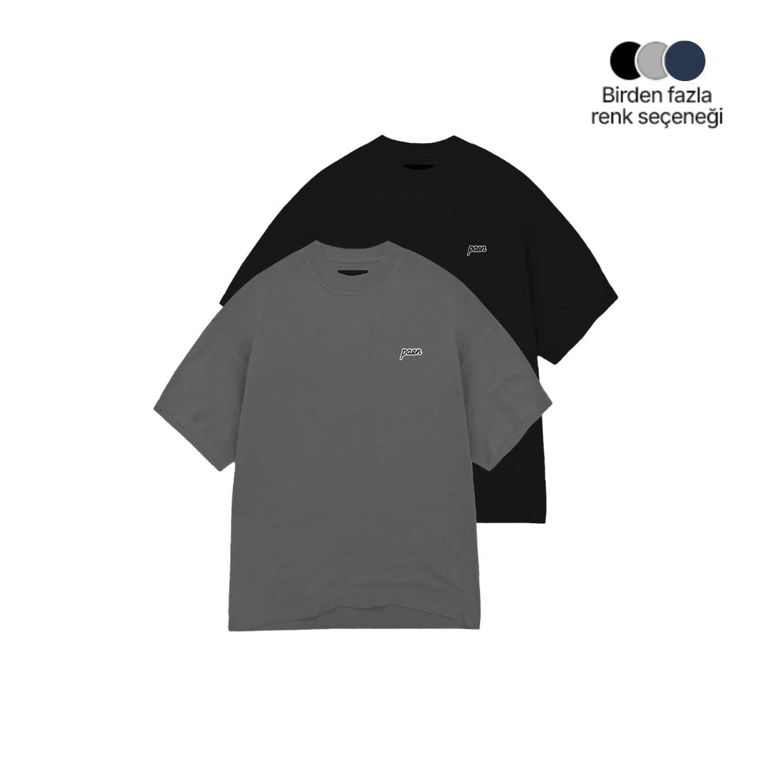 PAEN Oversize 2'li T-shirt Paketi
