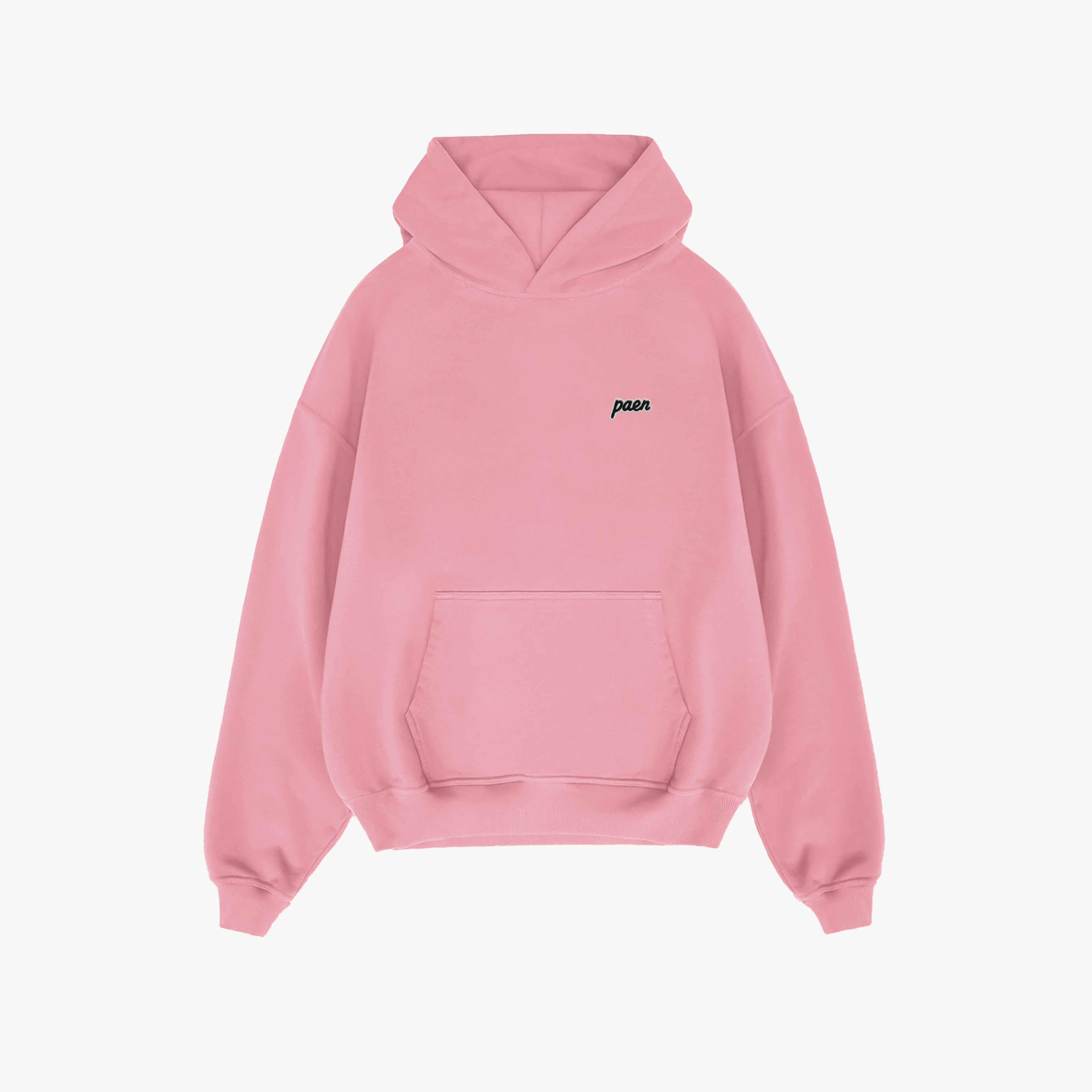 PAEN Basic Unisex Hoodie - Pudra