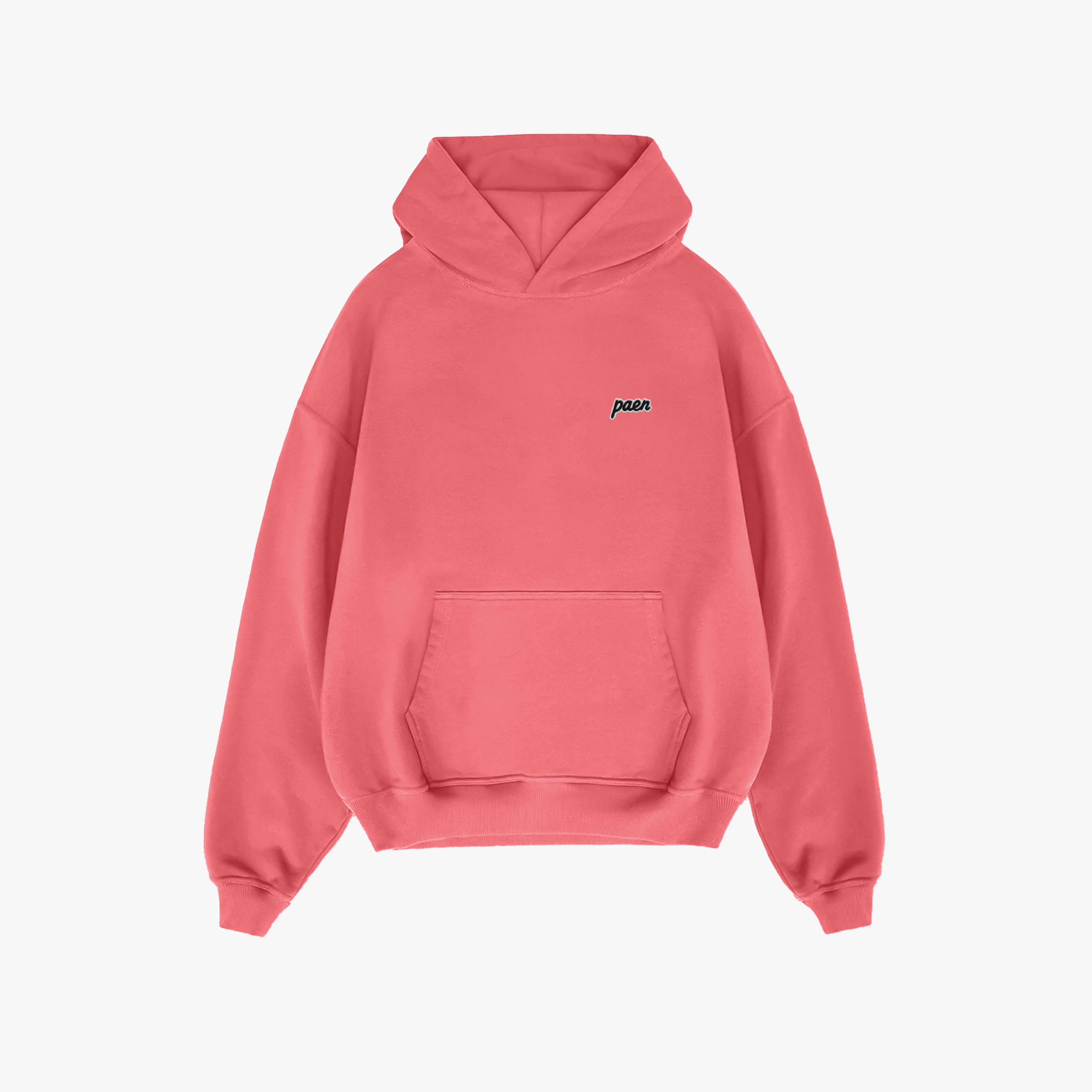 PAEN Basic Unisex Hoodie - Açık Pembe