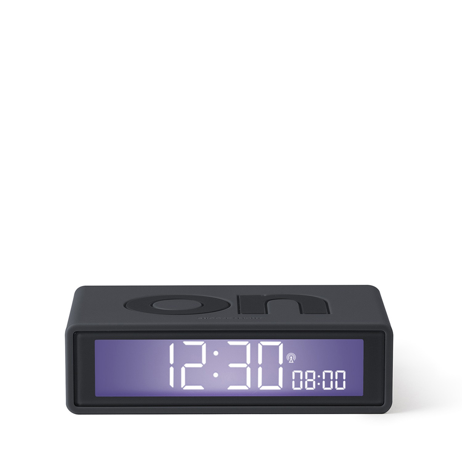 Lexon Flip Plus Alarm Saat - Koyu Gri