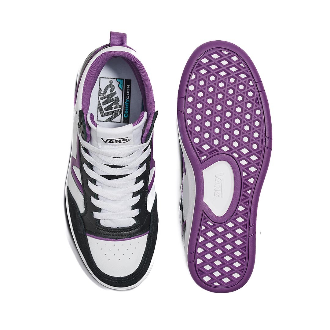 Vans Lowland Mid CC JMP Black/White/Purple Unisex Spor Ayakkabısı