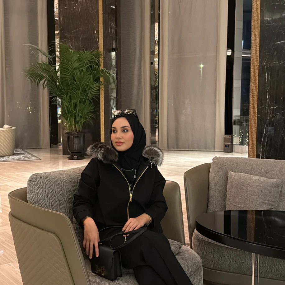 Premium Fox Fur Hoodie Set