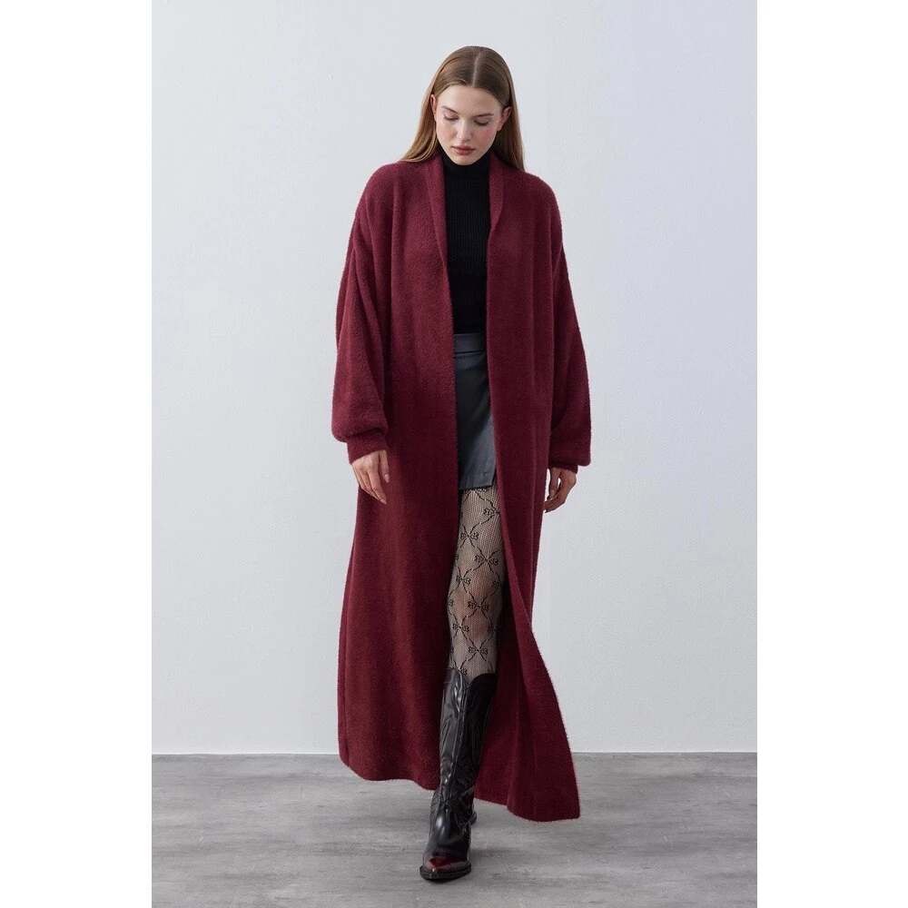 Angora Hırka Bordo