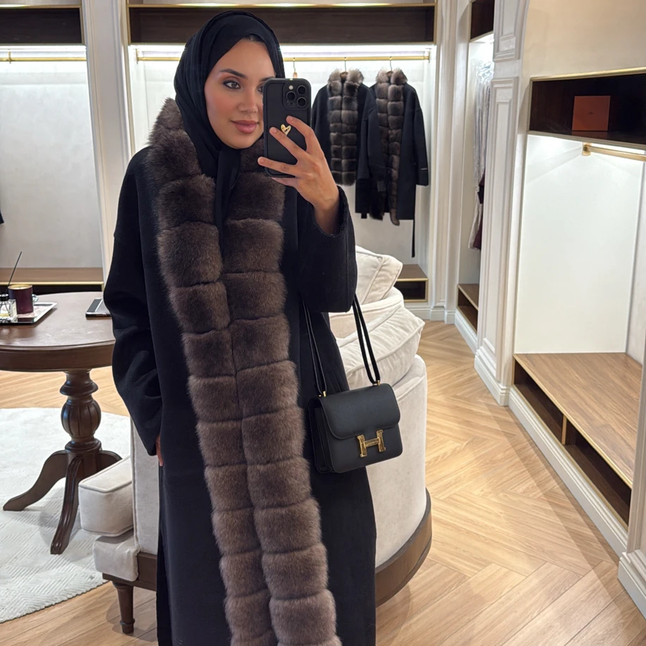 Hammour Maxi Fur