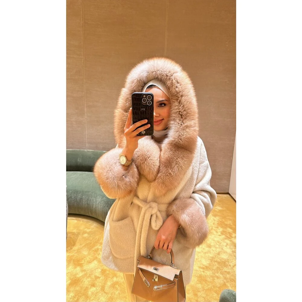 Alcantara Fur Beıge | Luxury Fur Collectıon
