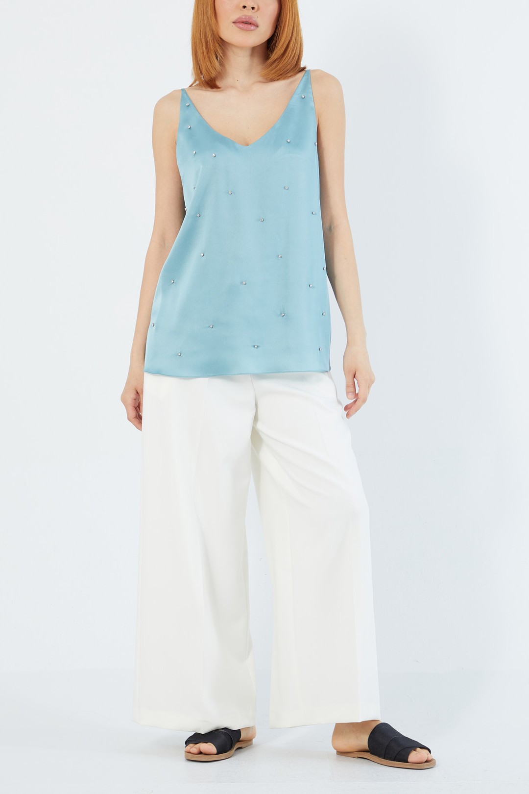 BLUZ EL-1619 - MAVİ