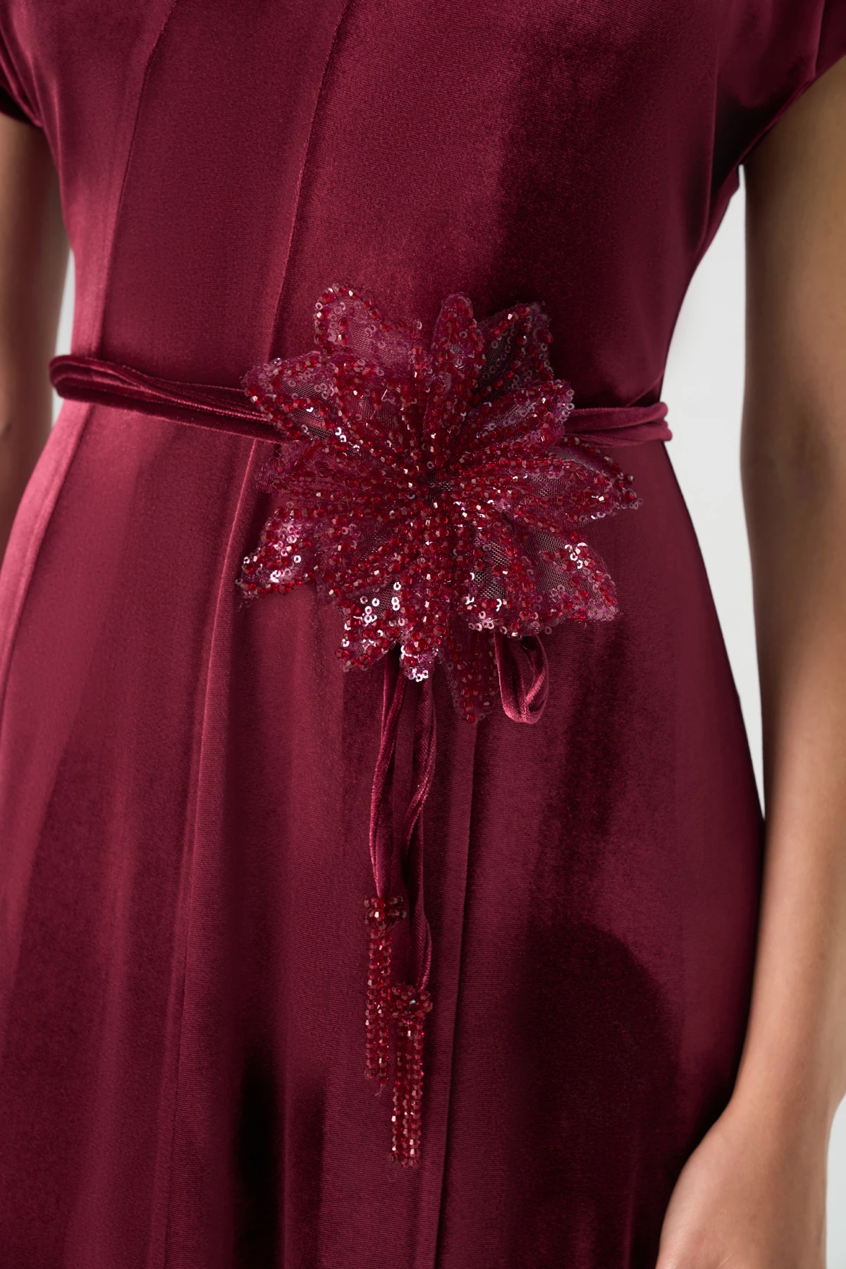 Kuşaklı Kadın Abiye EL-4444