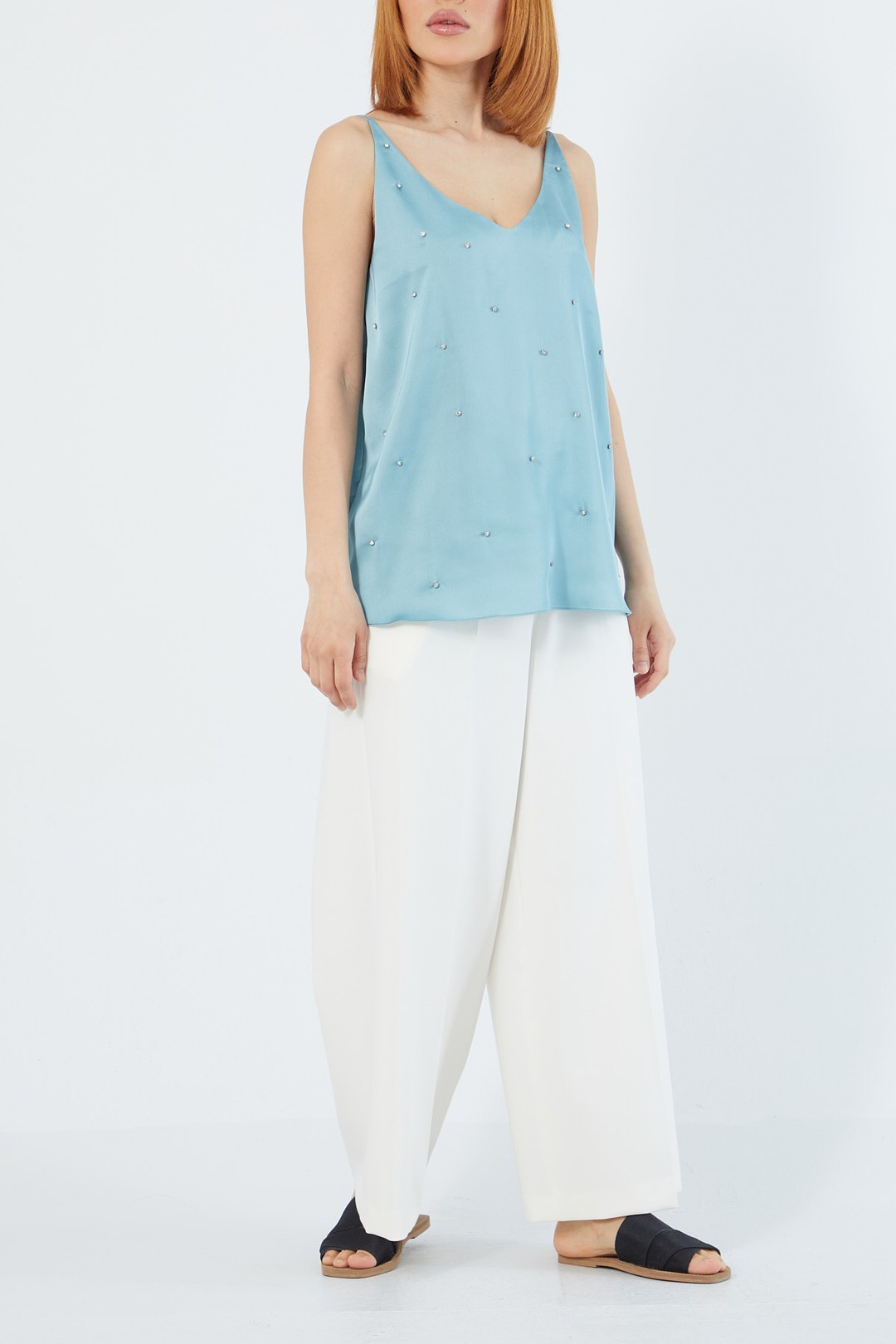 BLUZ EL-1619 - MAVİ
