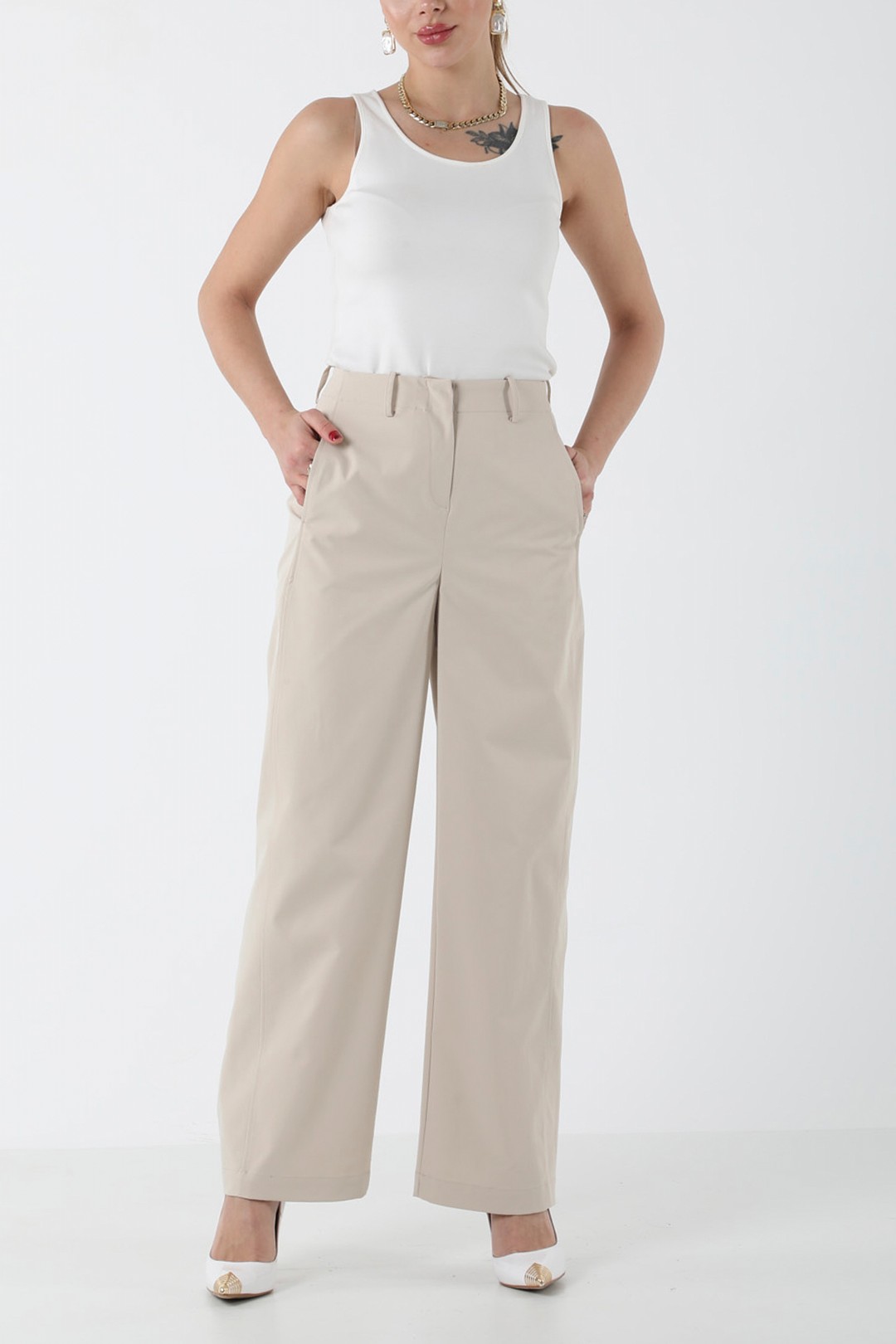 PANTOLON EL-1174 - BEJ