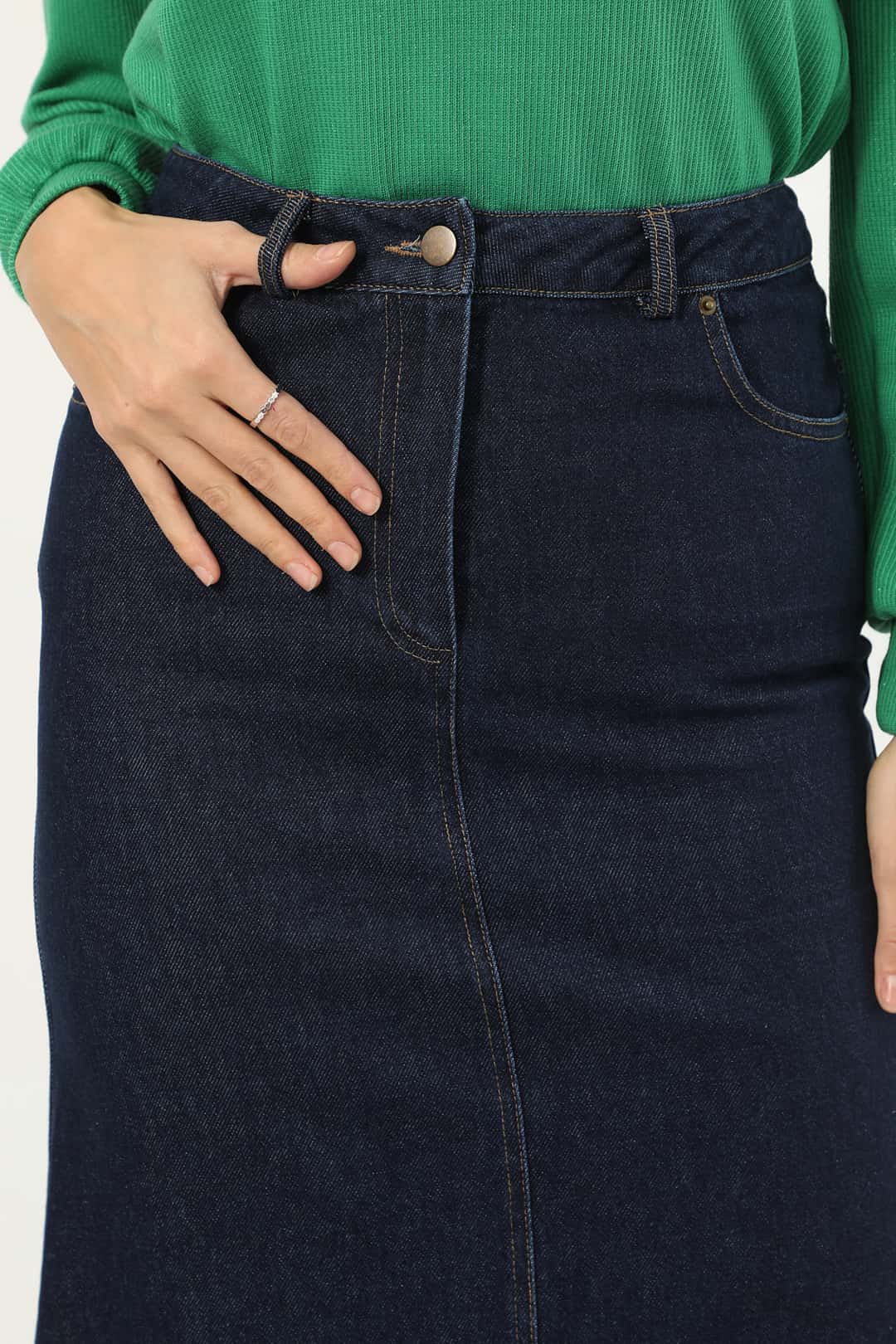 Denim etek EL-1115