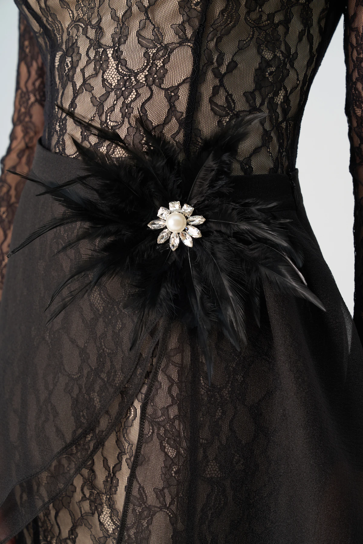 Dantel Detaylı Uzun Takım EL-4458