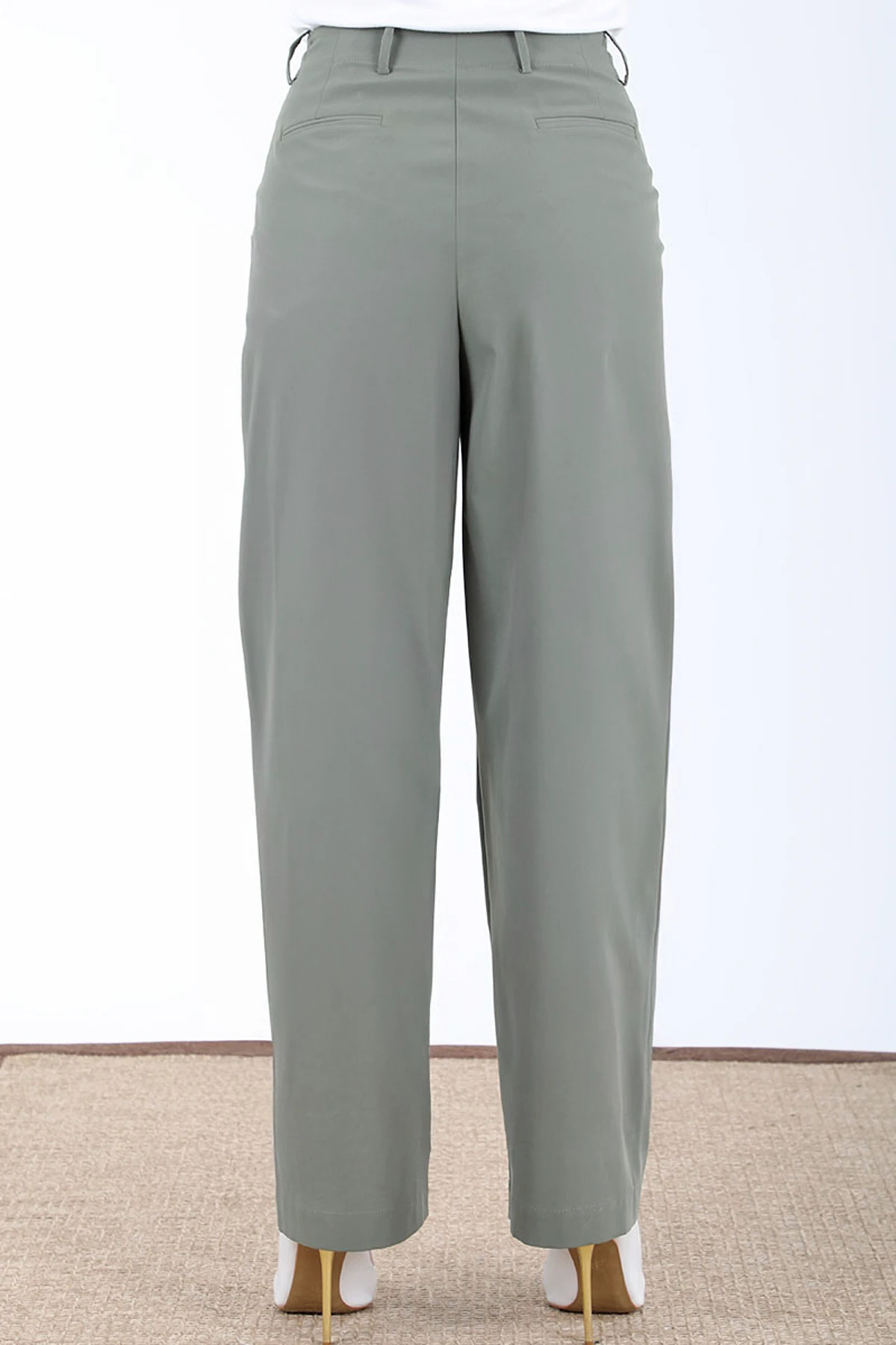 Pamuk pantolon EL-1174 - HAKİ