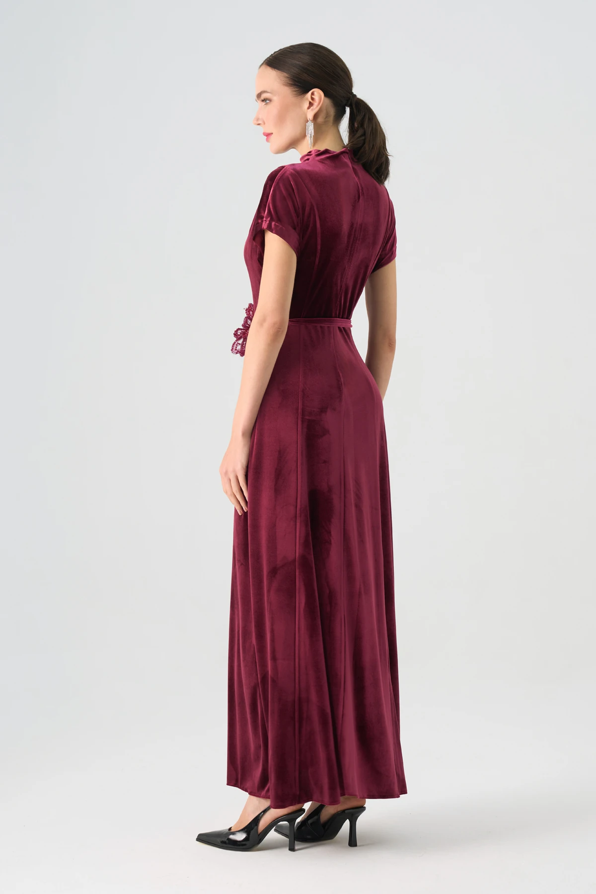 Kuşaklı Kadın Abiye EL-4444