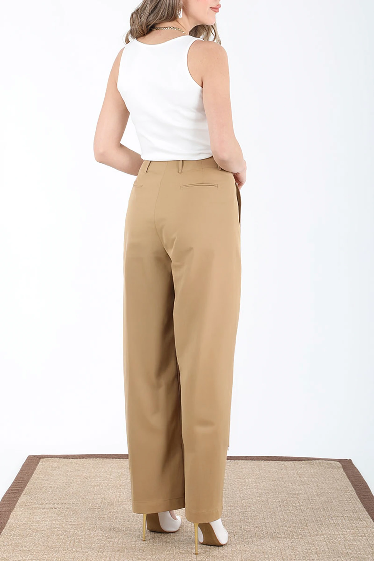 Pamuk pantolon EL-1174 - TABA