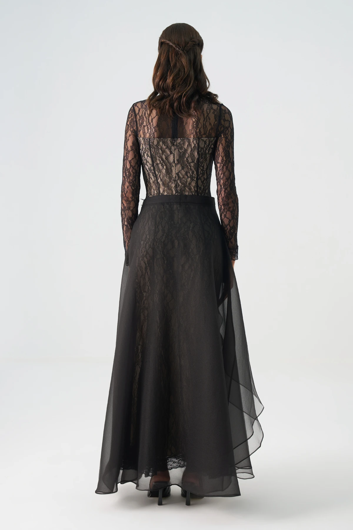 Dantel Detaylı Uzun Takım EL-4458