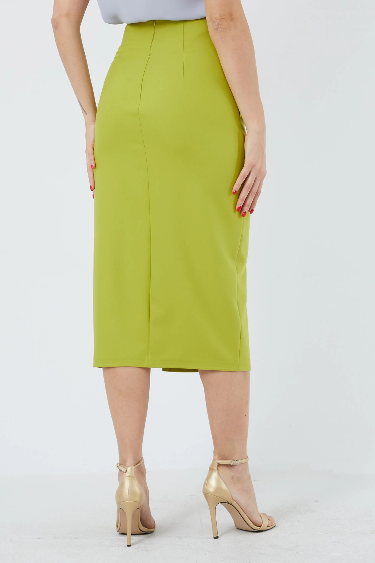 Nervür dikişli kalem etek EL-1106