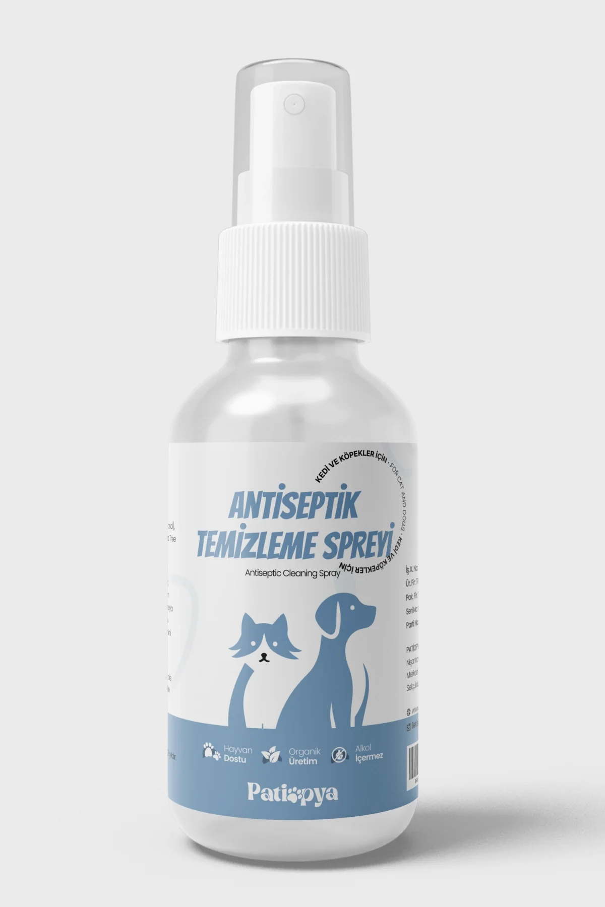 Mama Su Kapları Antiseptik Temizleme Spreyi 120ml