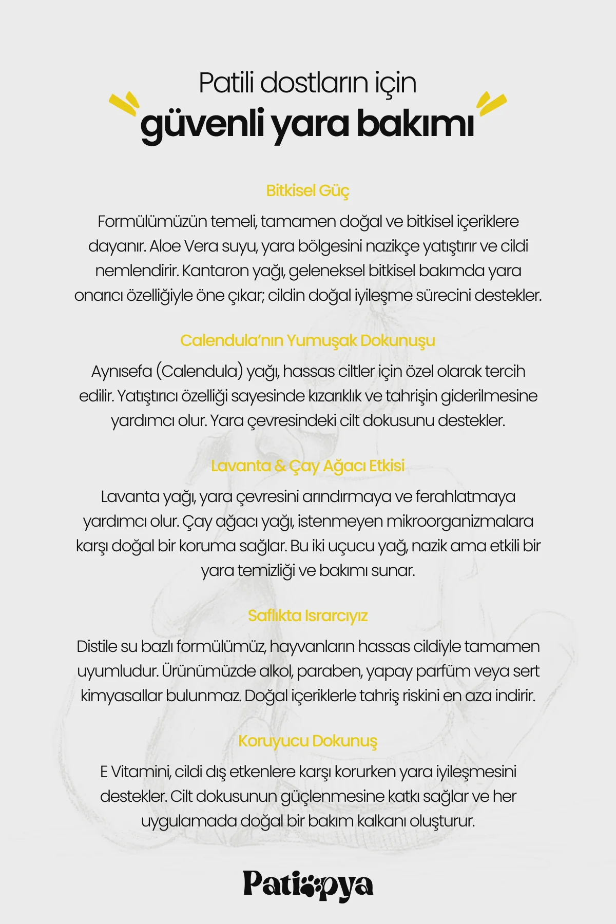 Yara Bakım Spreyi Kantaron Özlü 120ml