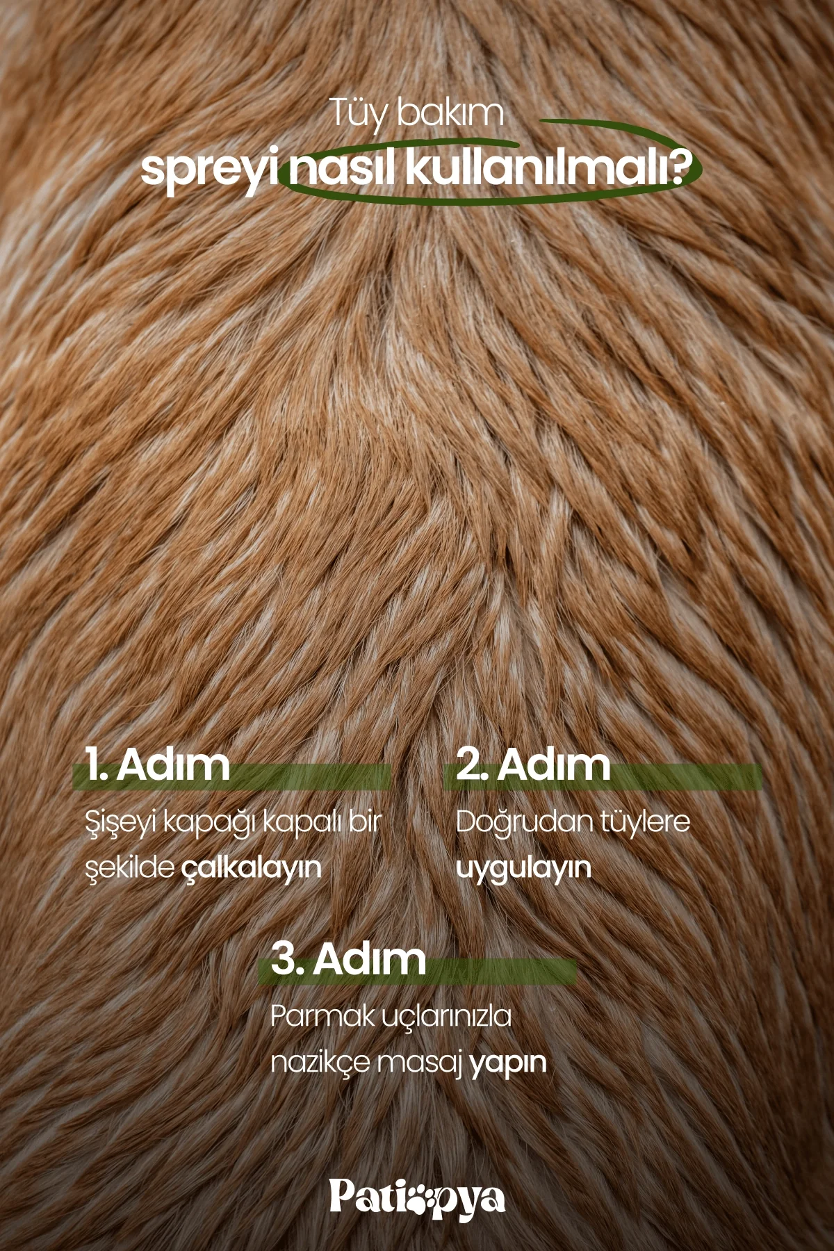 Tüy Bakım ve Kolay Tarama Spreyi Isırgan Otu Özlü 120ml