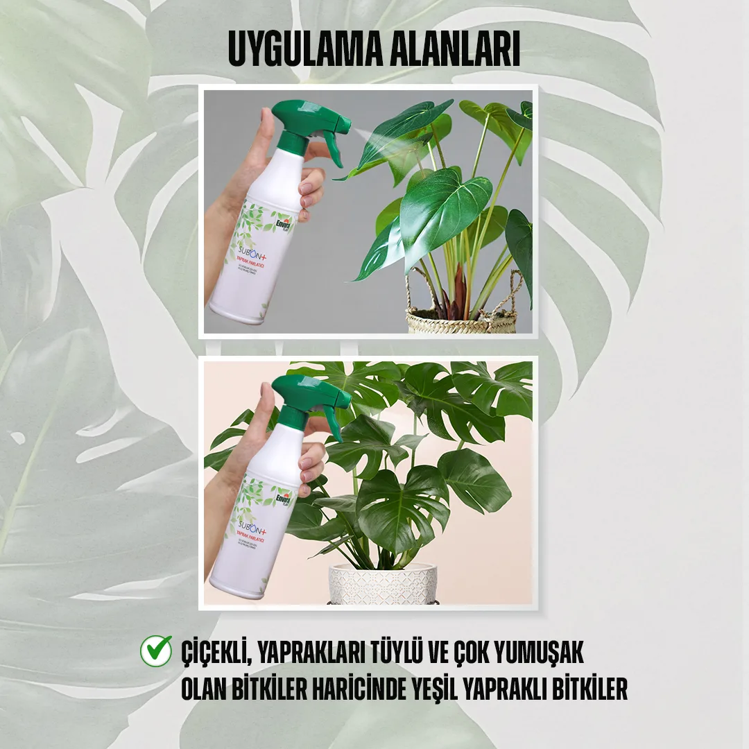 Subon Plus Doğal Yaprak Parlatıcı Sprey | HasTürk Gübre