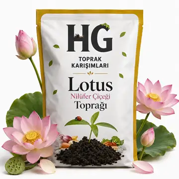 HG Lotus Nilüfer Çiçeği Toprağı | Özel Karışım Su Bitkisi Toprağı