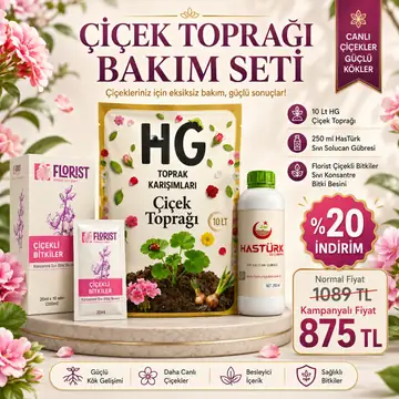 Çiçek Toprağı Bakım Seti