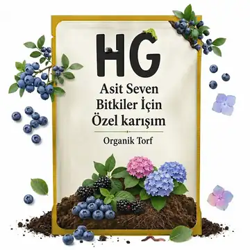 HG Asit Seven Bikiler İçin Özel Karışım Organik Torf