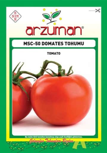 Arzuman MSC-50 Yer Domatesi Tohumu 5 Gr