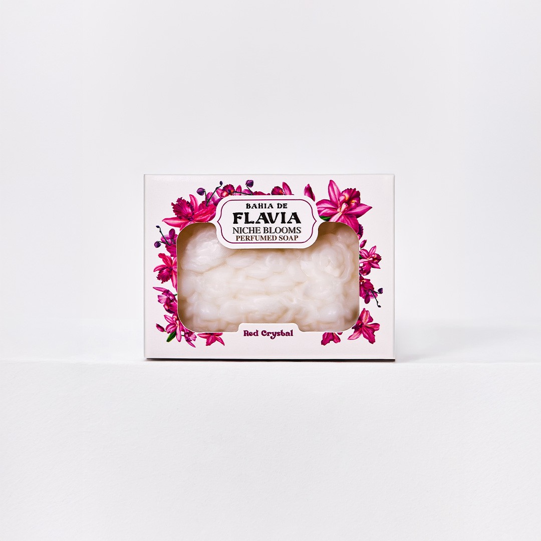 Red Crystal Perfumed Soap