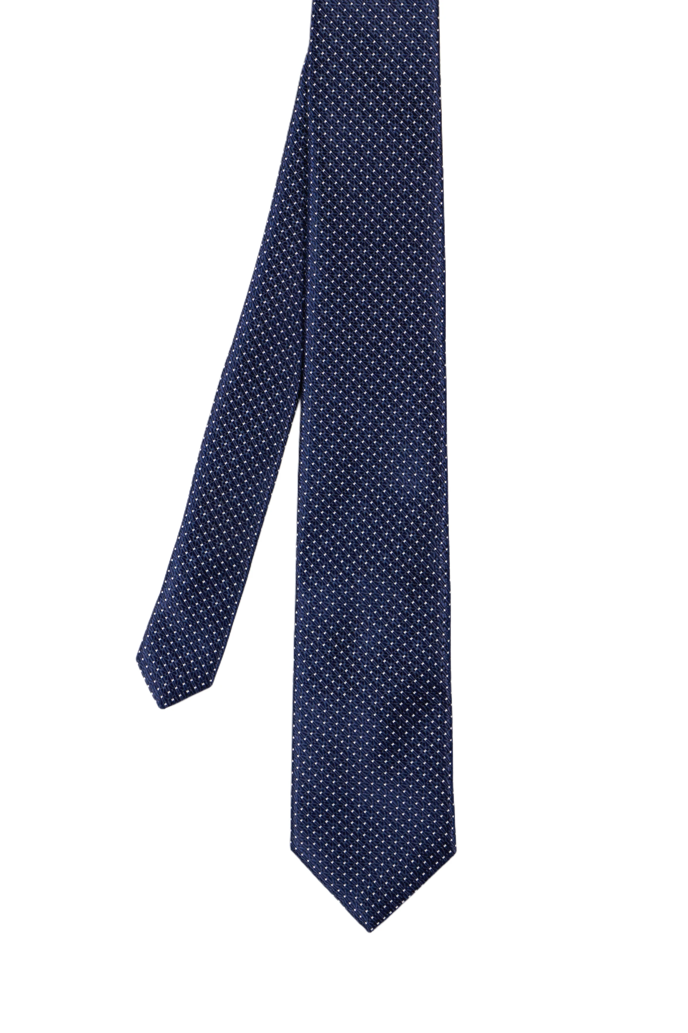 Mini Kare Desenli Kravat