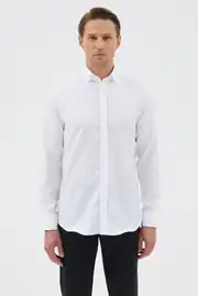 Non Iron Düğmeli Yaka Oxford Comfort Fit Erkek Gömlek