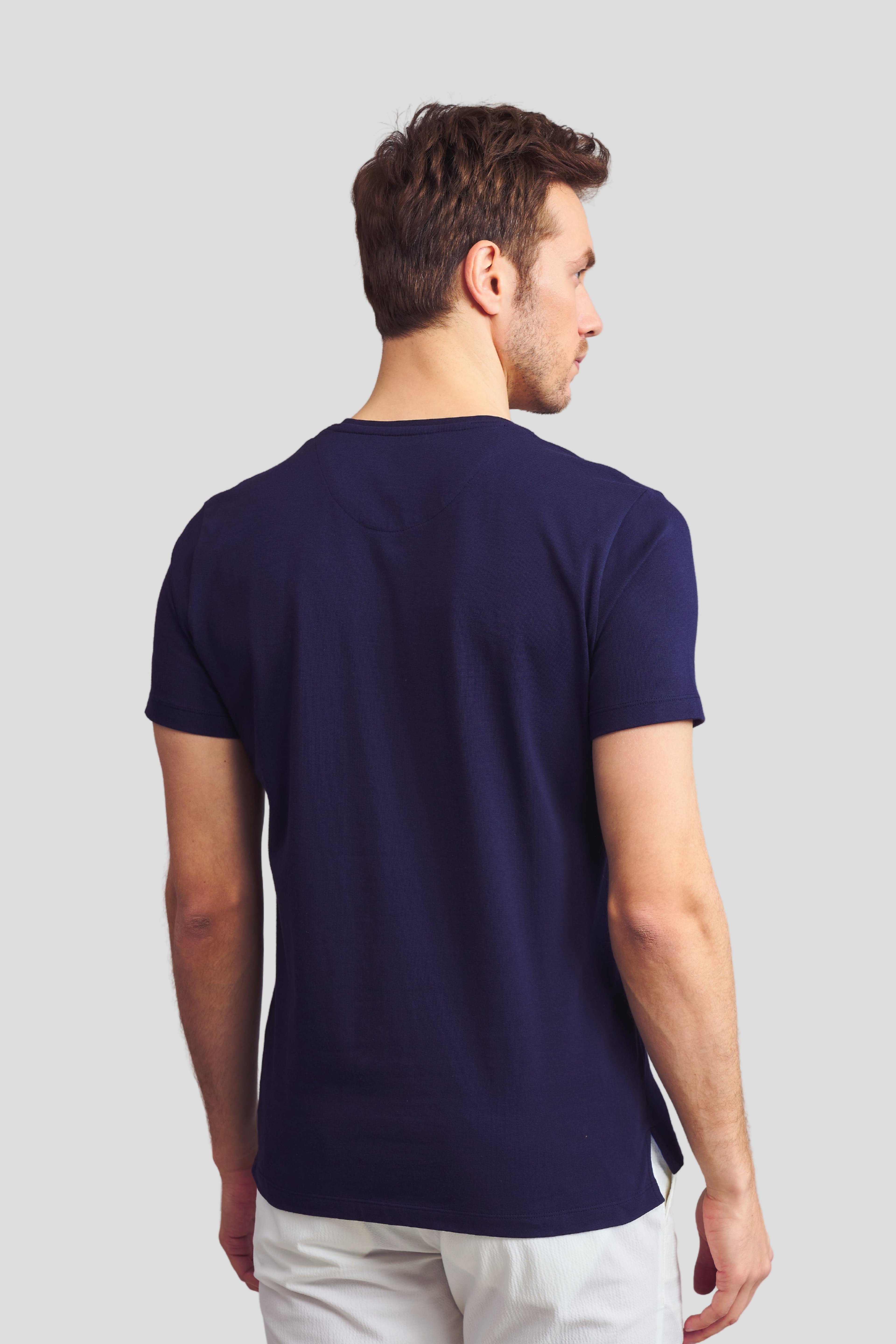 Bisiklet Yaka Basic T-Shirt
