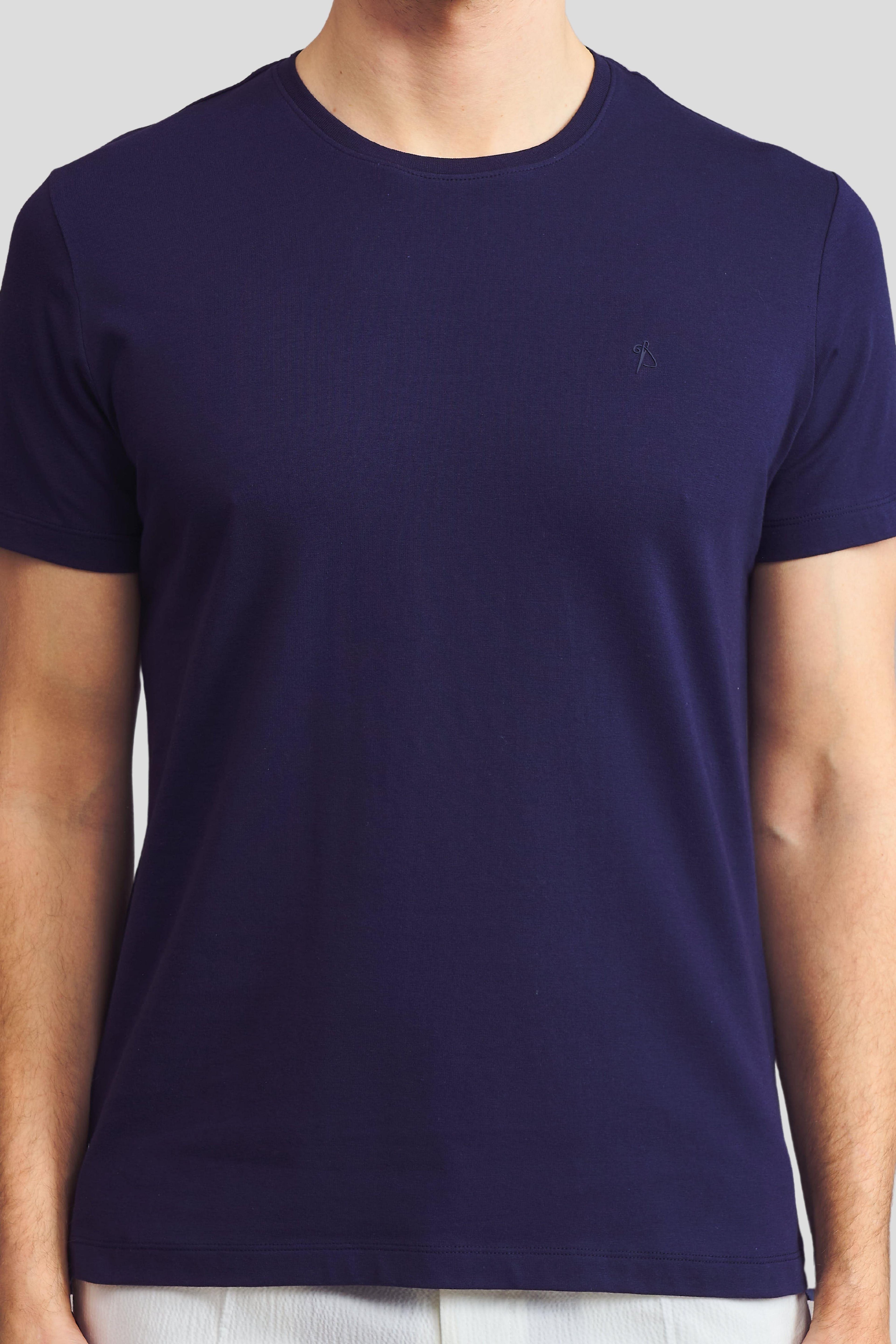 Bisiklet Yaka Basic T-Shirt