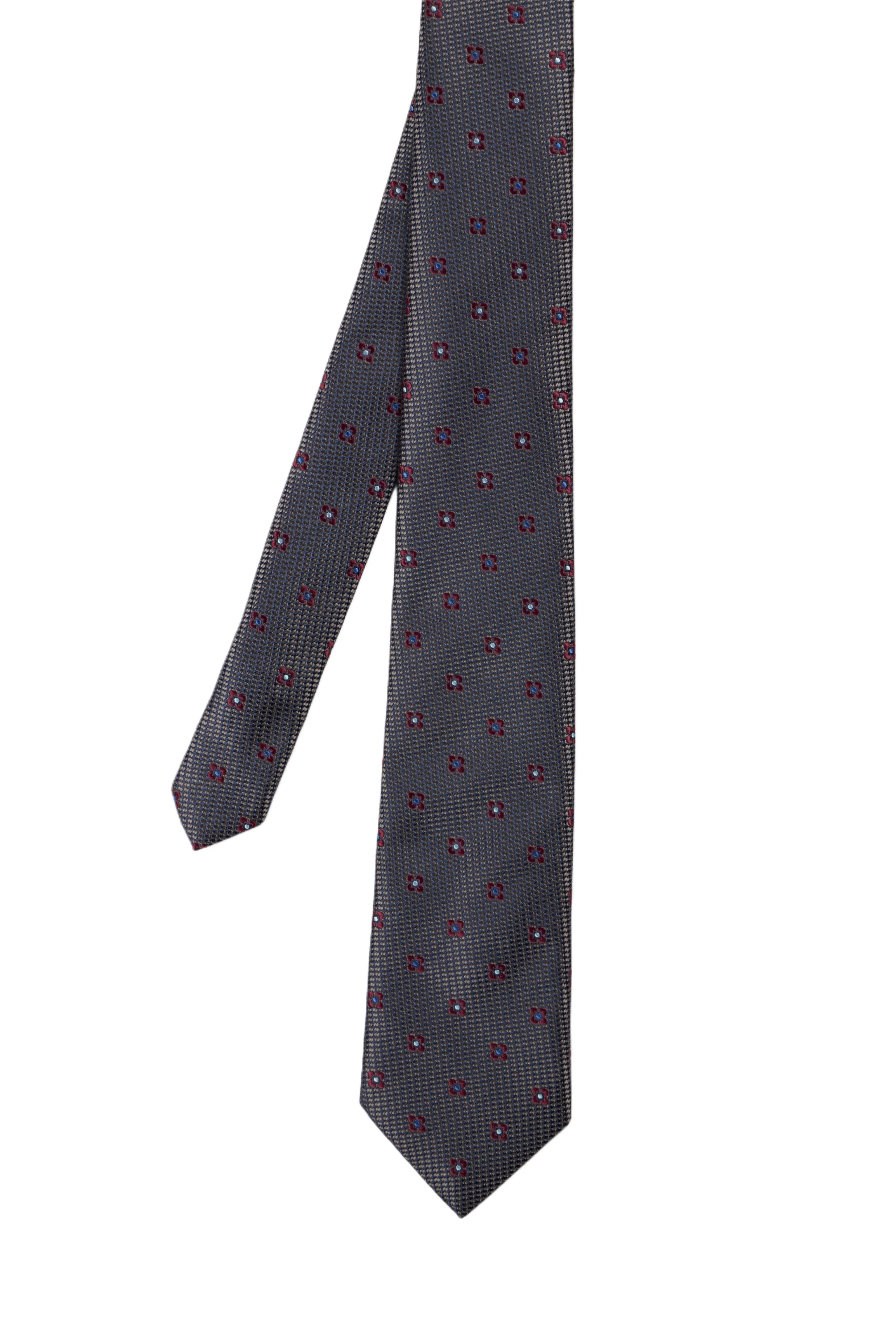 Çiçek Desenli Kravat