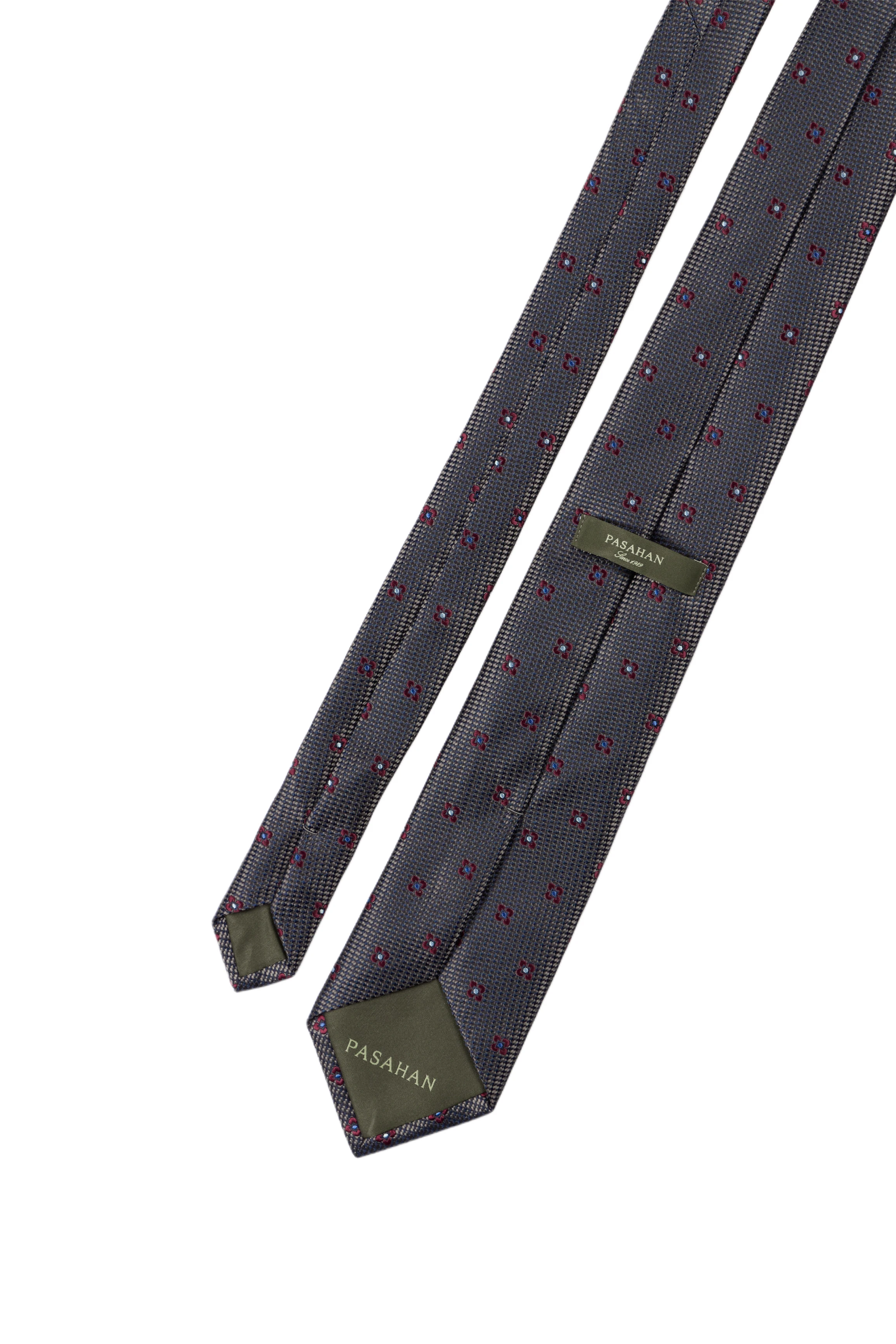 Çiçek Desenli Kravat