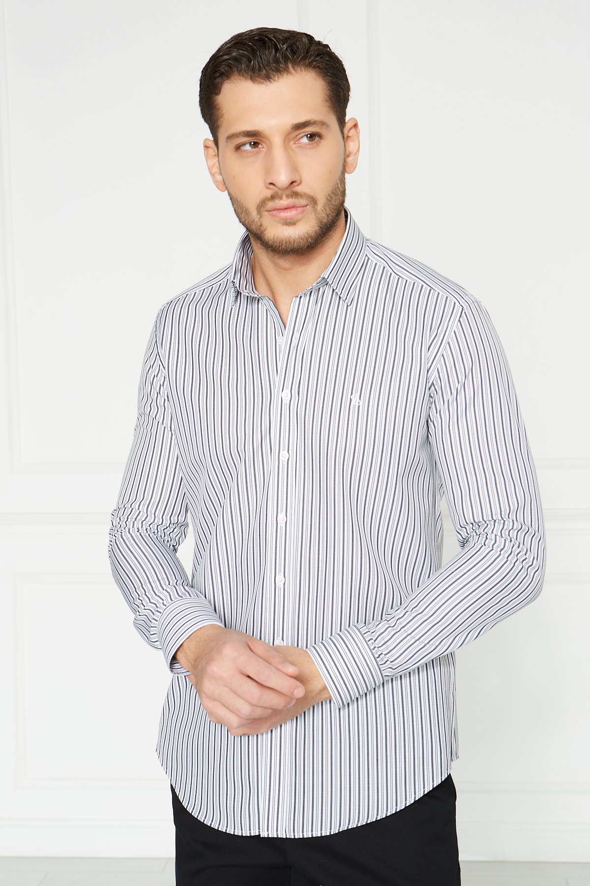 Slim Fit Klasik Gömlek