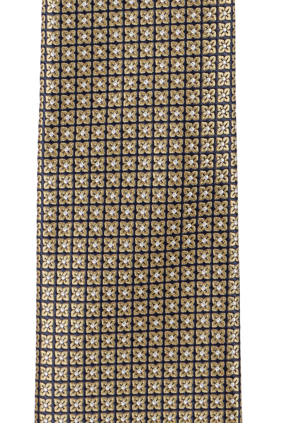 Yoğun Çiçek Desenli Kravat