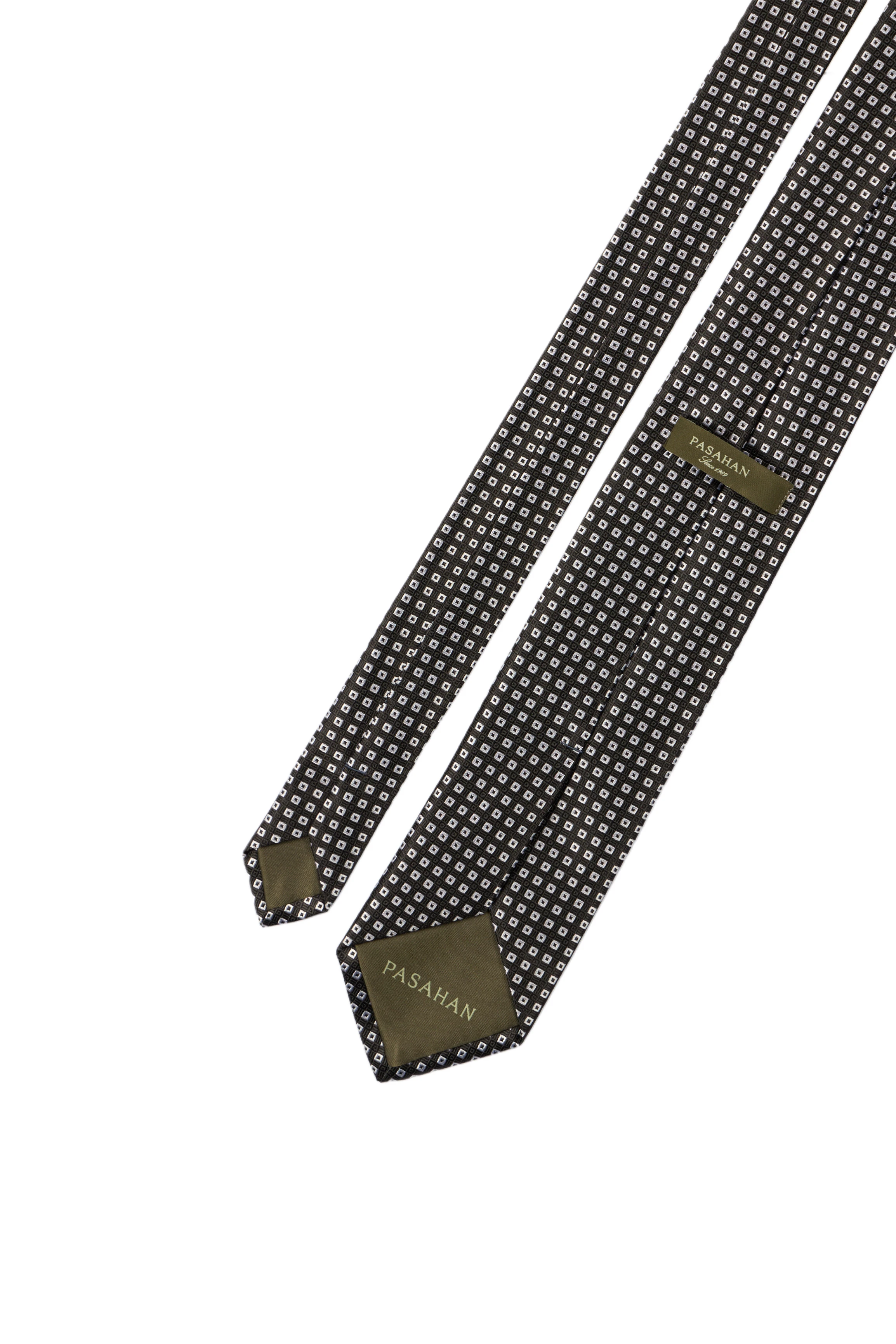 Kare Desenli Kravat